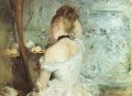 Una mujer en su baño Berthe Morisot